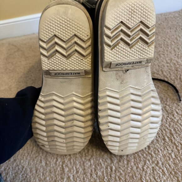 SOREL Black Waterproof Boots - Size 9 - Joan of Arc - Picture 8 of 8